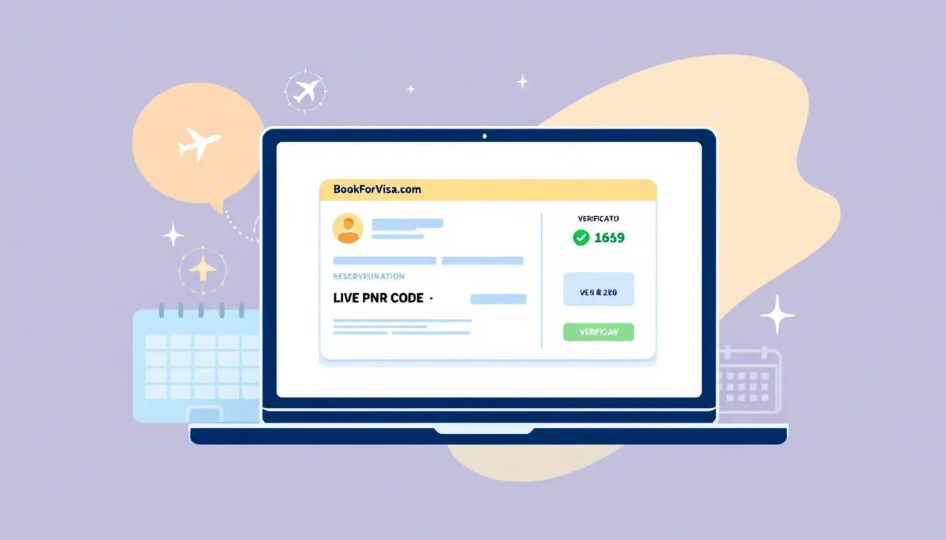 Live PNR Dummy Ticket for Visa Approval in Minutes